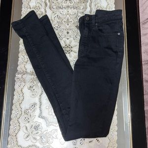 Acne Studios pin black skinny jeans
